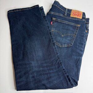 Levis 541 Athletic Fit Dark Wash Mens Jeans Size 44x32
